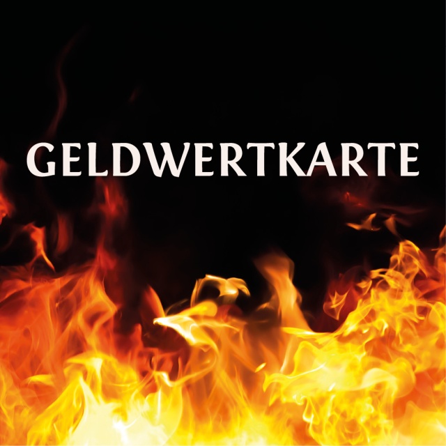 Geldwertkarte Feuer mit 16% Rabatt auf alle Eintritte